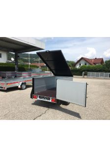 PKW-Anhänger, Deckelanhänger-Kofferanhänger HP 2011 U78, 750 kg ungebremst, 2020 x 1075 x 780 mm, inkl. Deckel versperrbar