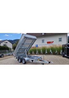 3-Seitenkipper Humbaur HTK 3000.31 mit verzinkten Stahlwänden, 3130 x 1740 x 400 mm, 3000 kg GG