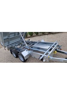 3-Seitenkipper Humbaur HTK 3000.31 mit verzinkten Stahlwänden, 3130 x 1740 x 400 mm, 3000 kg GG