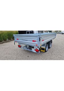 3-Seitenkipper Humbaur HTK 3000.31 mit verzinkten Stahlwänden, 3130 x 1740 x 400 mm, 3000 kg GG