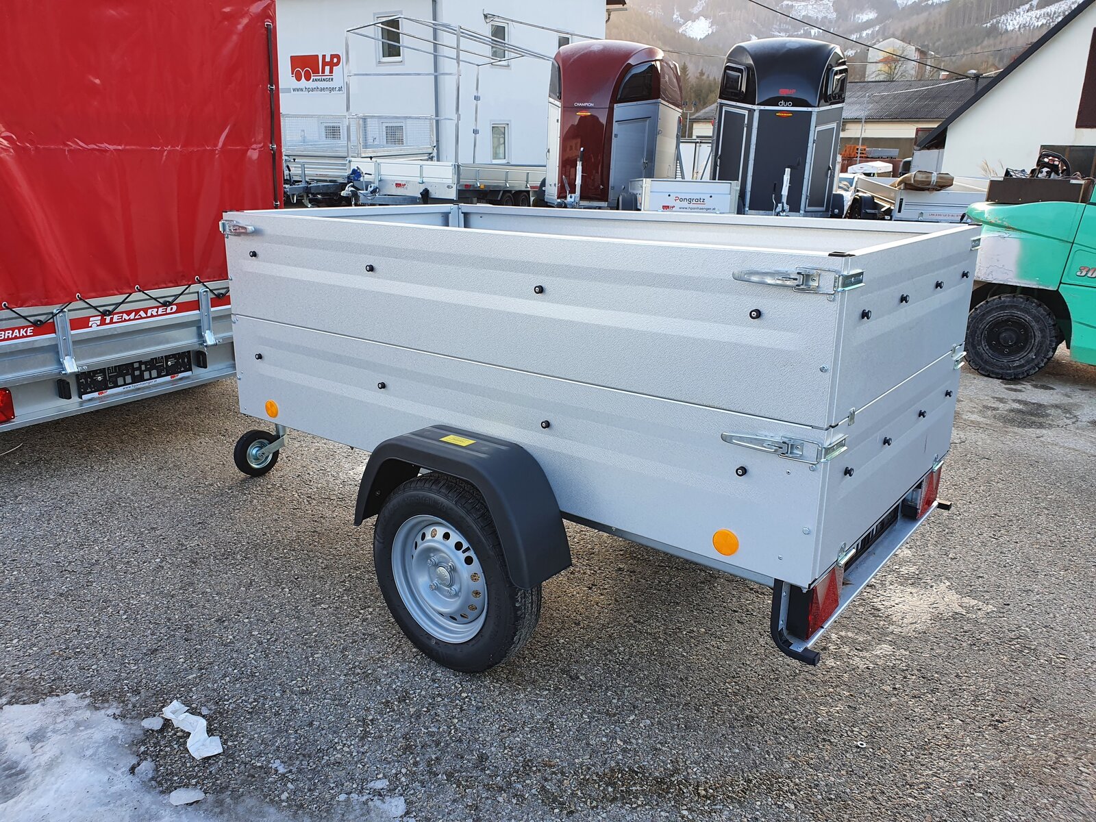 PKW-Anhänger, Autoanhänger HP 202 U Kippy, 750 kg ungebremst, 2020 x 1075 x 345 mm