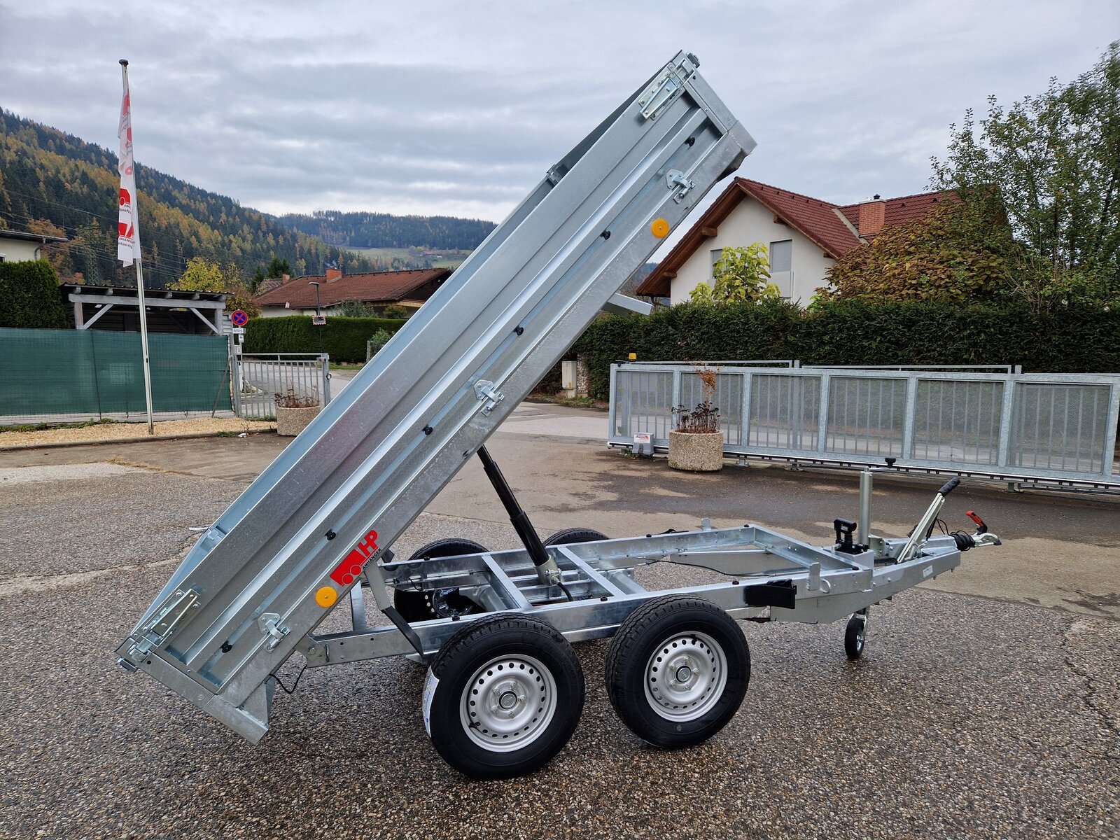 Rückwärtskipper, PKW-Anhänger HP 272515 RK, 2700 kg Tandem