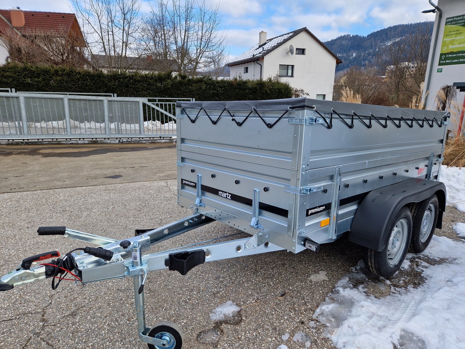 PKW-Anhänger, Autoanhänger, HP 2615 TA20, 2630x1500x800mm, 2000 kg Tandem