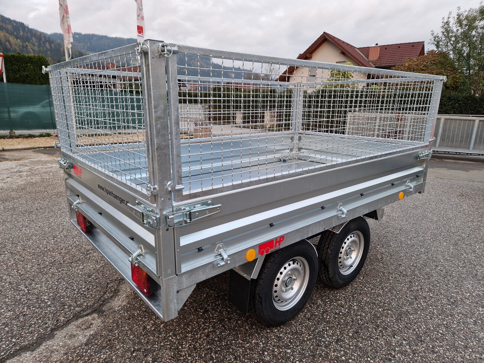 Rückwärtskipper, PKW-Anhänger HP 272515 RK, 2700 kg Tandem