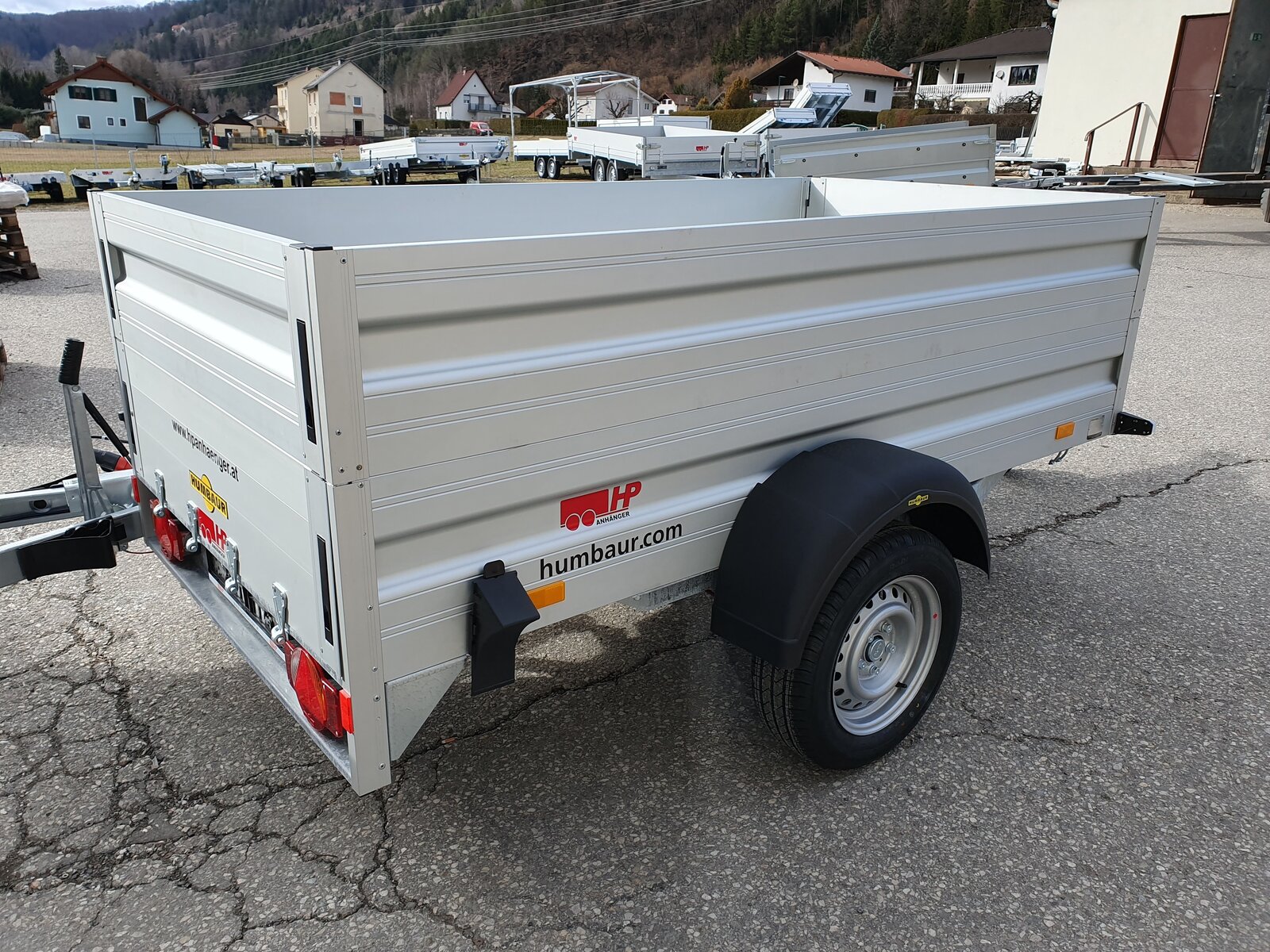 PKW Anhänger, Autoanhänger Humbaur HA 132513 BK kippbar 2510 x 1320 x 350 mm, 1300 kg gebremst