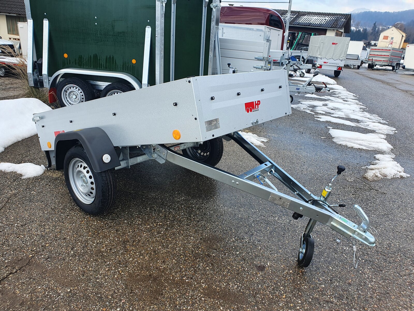 PKW-Anhänger, Autoanhänger HP 202 U Kippy, 750 kg ungebremst, 2020 x 1075 x 345 mm