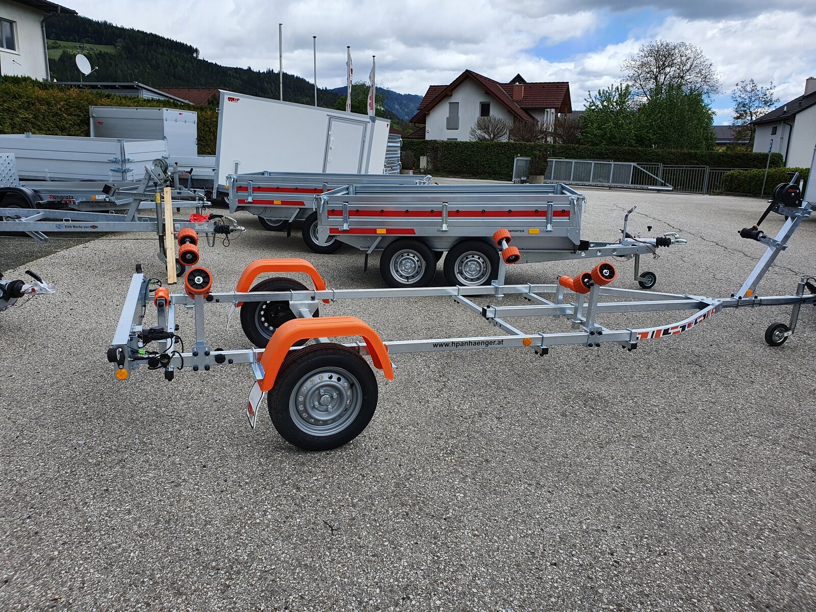 Bootsanhänger, Bootstrailer PKW-Anhänger HP 750 BA-R für Boote bis 5,7 m