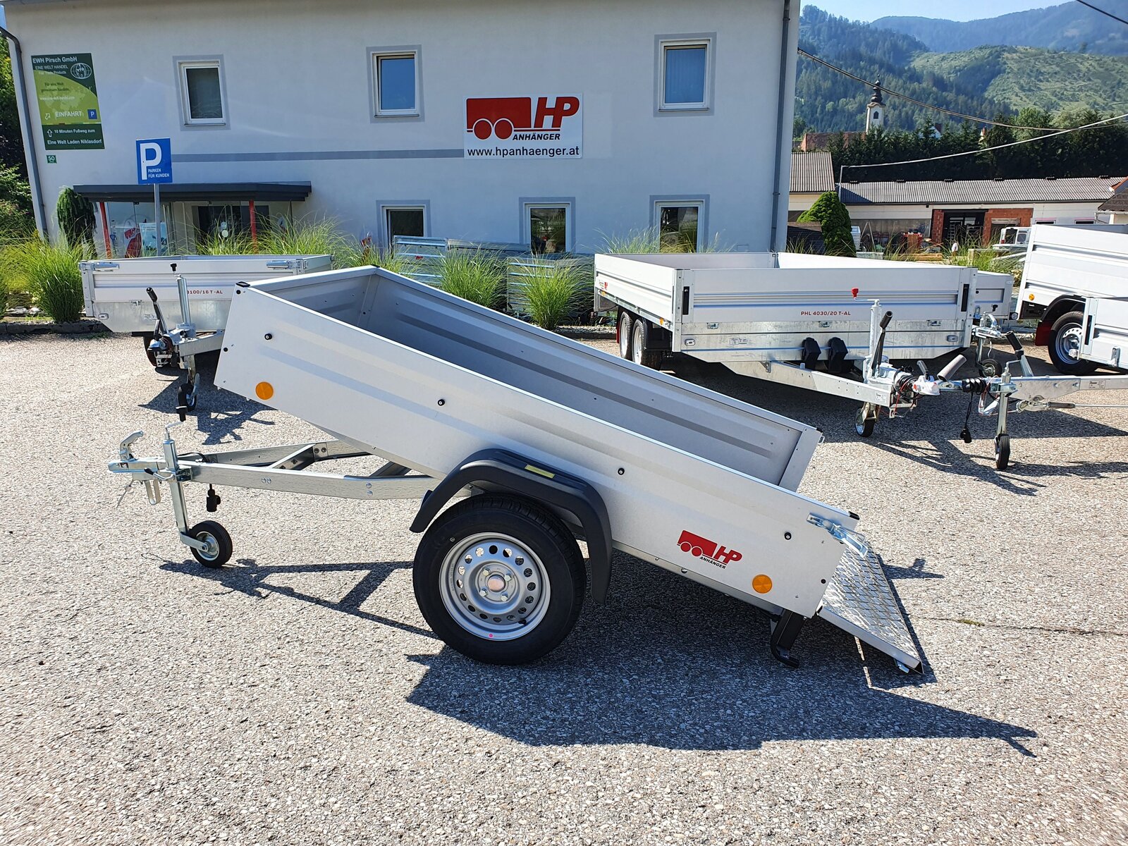 PKW-Anhänger, Autoanhänger HP 202 U Kippy, 750 kg ungebremst, 2020 x 1075 x 345 mm