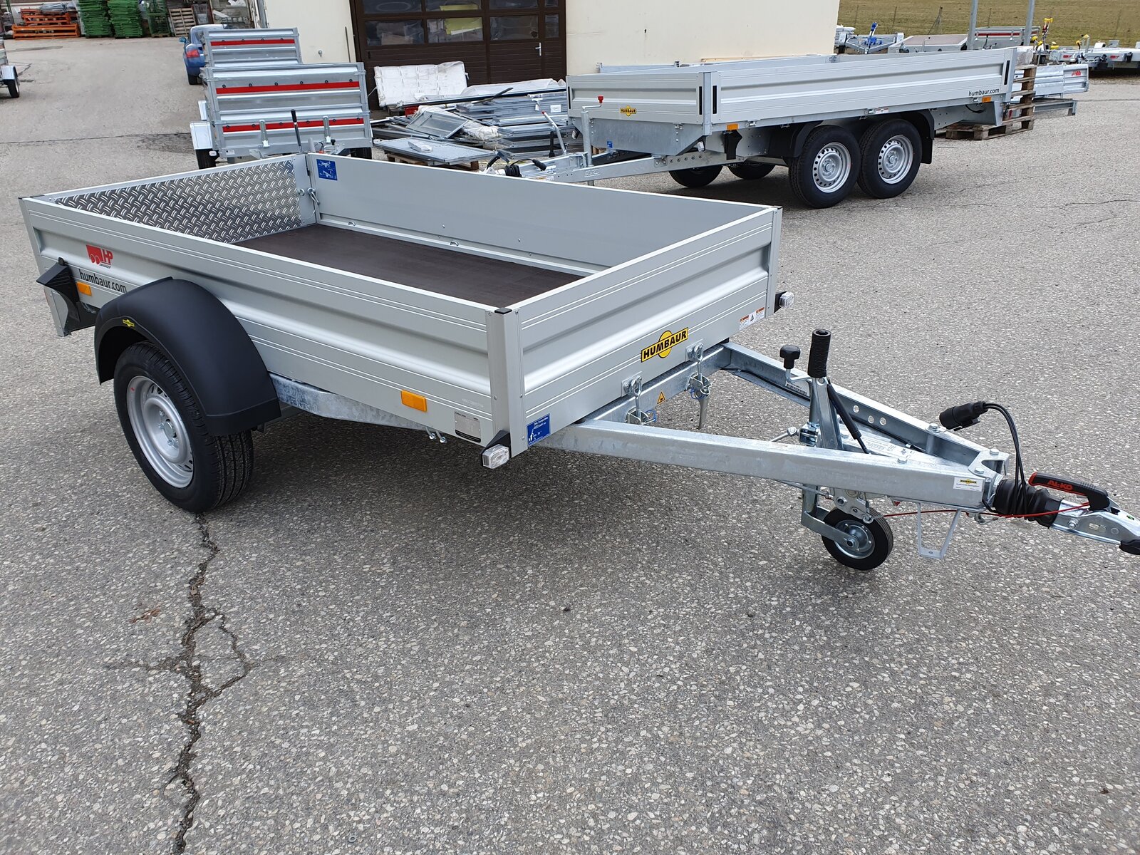 PKW Anhänger, Autoanhänger Humbaur HA 132513 BK kippbar 2510 x 1320 x 350 mm, 1300 kg gebremst