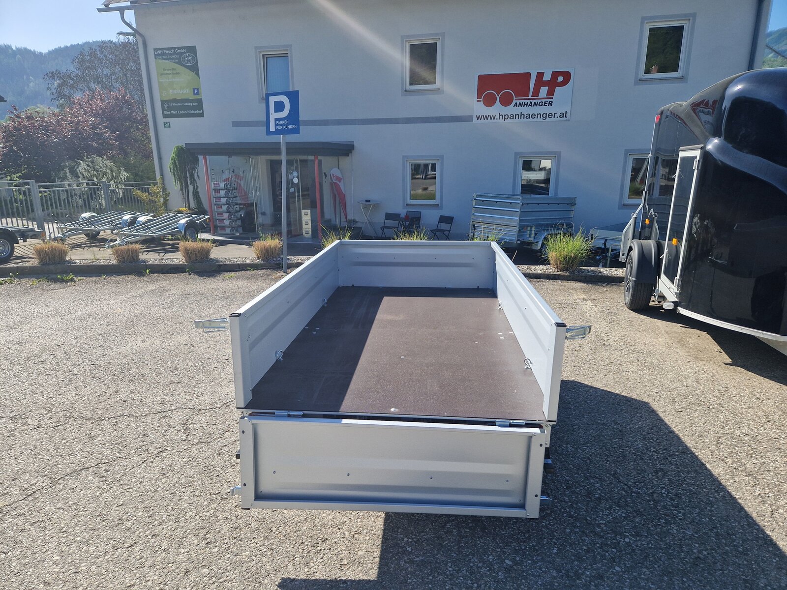 PKW-Anhänger, Autoanhänger HP 2513 U Hochlader 650 kg ungebremst