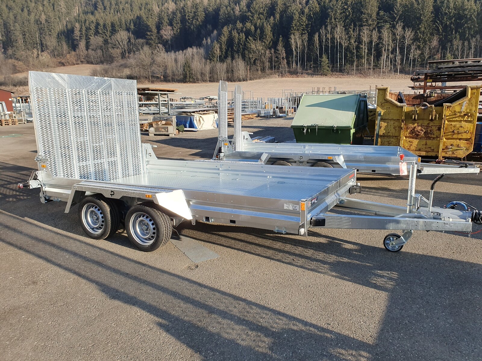 Baumaschinenanhänger, Maschinentransporter Pongratz PMT 360/18 T - neuer Baumaschinentransporter