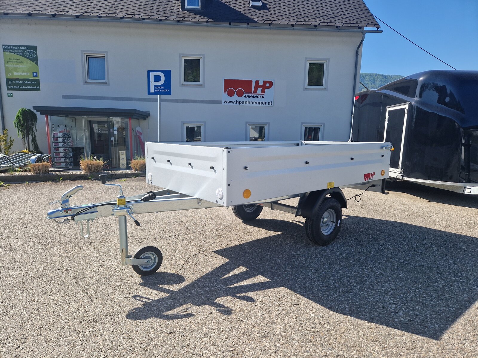 PKW-Anhänger, Autoanhänger HP 2513 U Hochlader 650 kg ungebremst