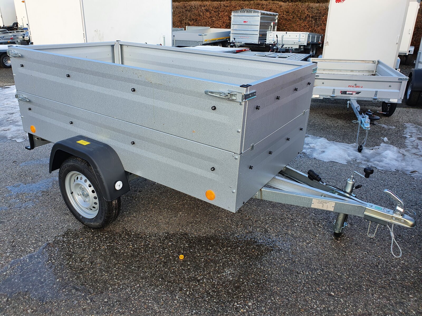 PKW Anhänger, Autoanhänger HP 202 U, 750 kg ungebremst 2020 x 1075 x 345 mm