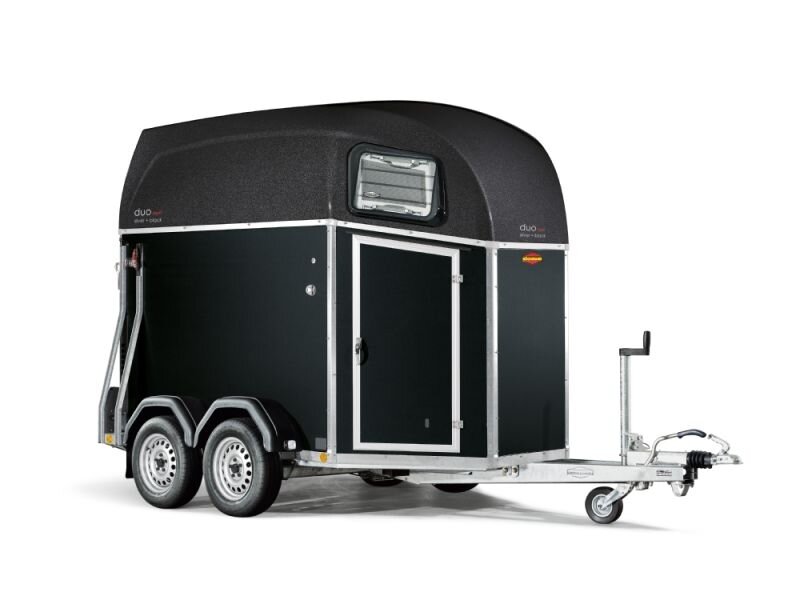 Pferdeanhänger, Böckmann Duo Esprit Black-Silver, 2400 kg