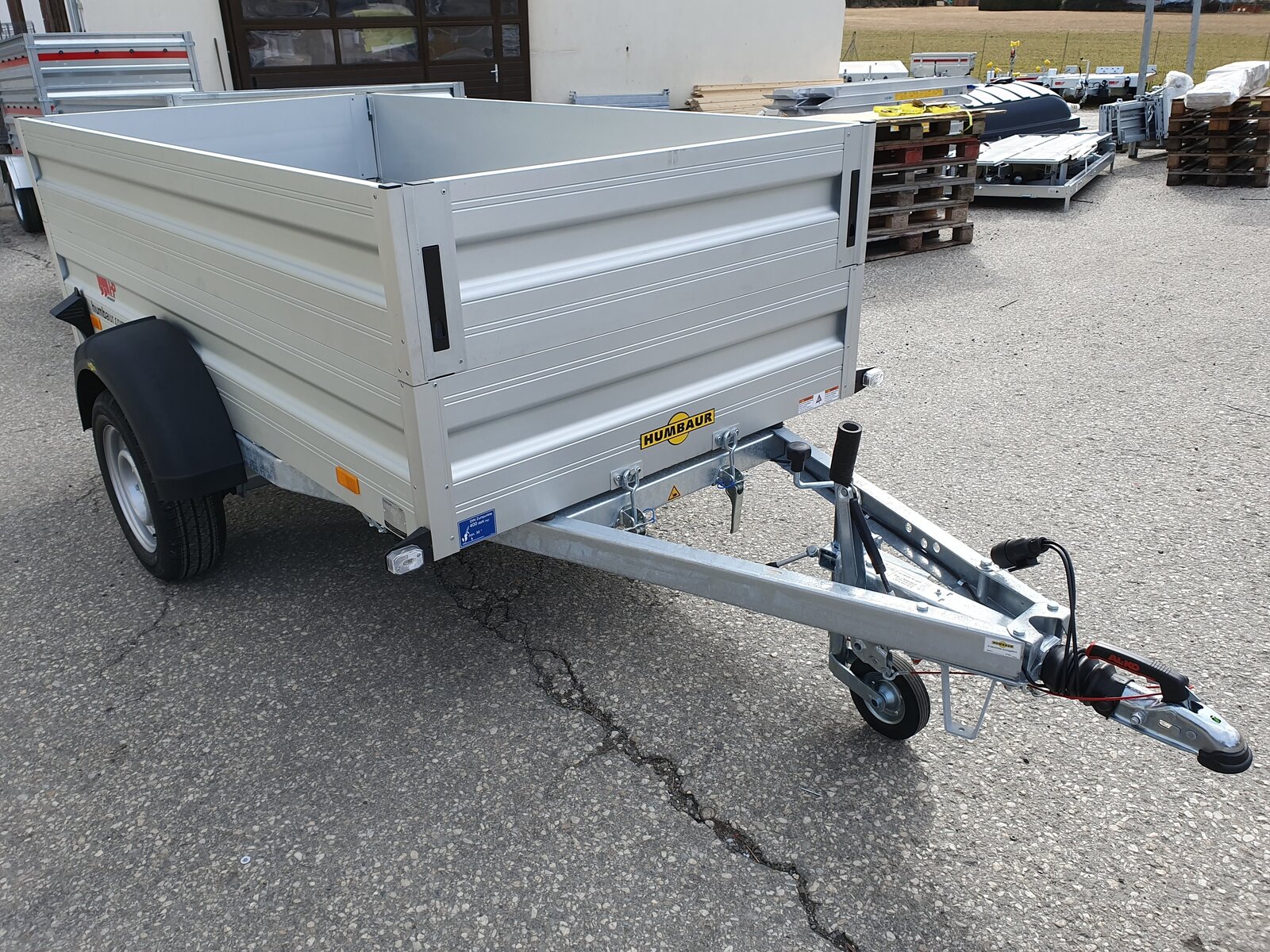 PKW Anhänger, Autoanhänger Humbaur HA 132513 BK kippbar 2510 x 1320 x 350 mm, 1300 kg gebremst