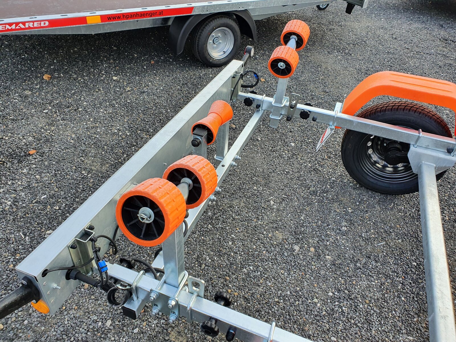 Bootsanhänger, Bootstrailer, PKW-Anhänger HP 500 BA-R für Bootslänge 4500 mm