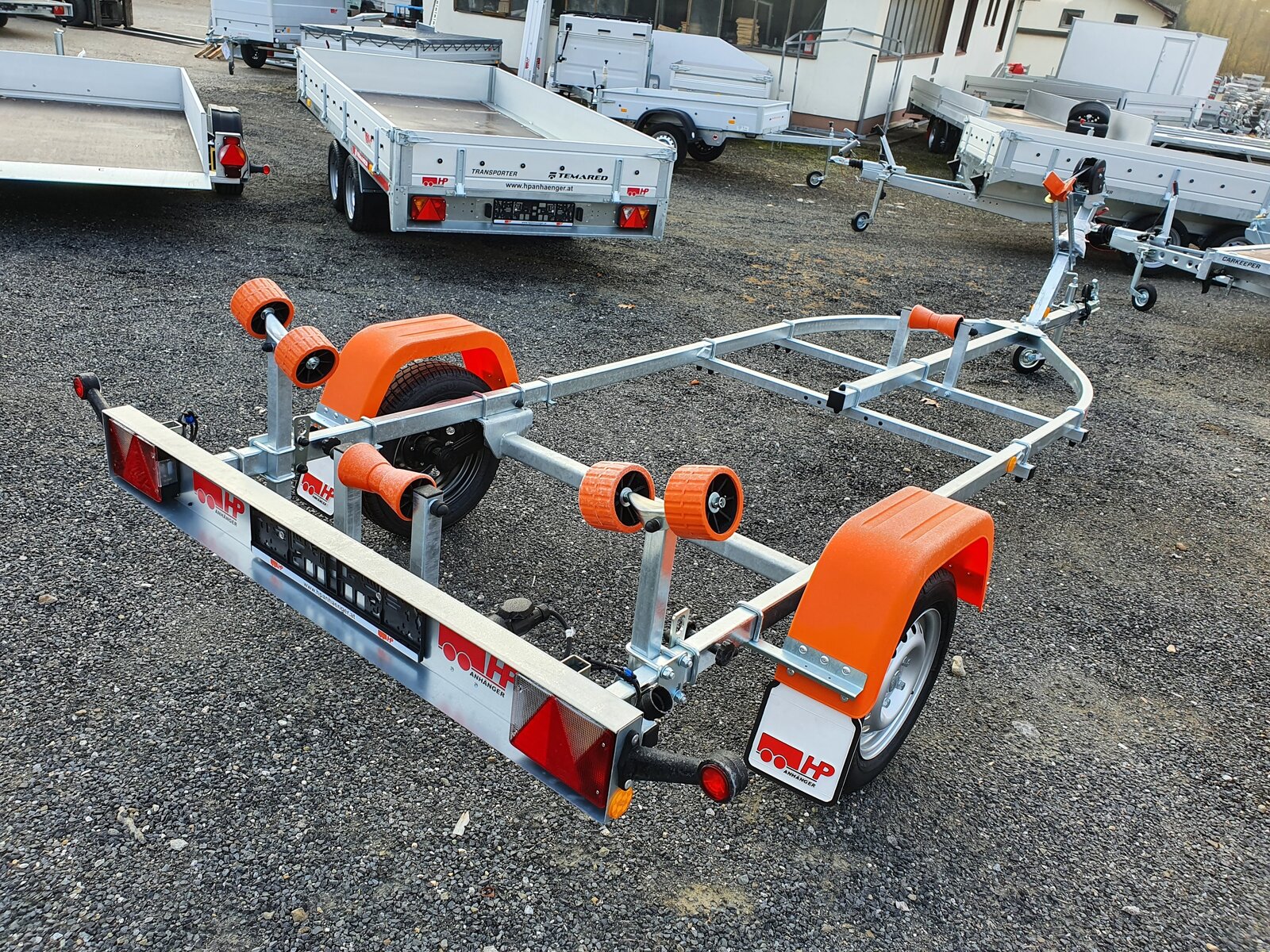 Bootsanhänger, Bootstrailer PKW-Anhänger HP 750 BA-R für Boote bis 5,7 m