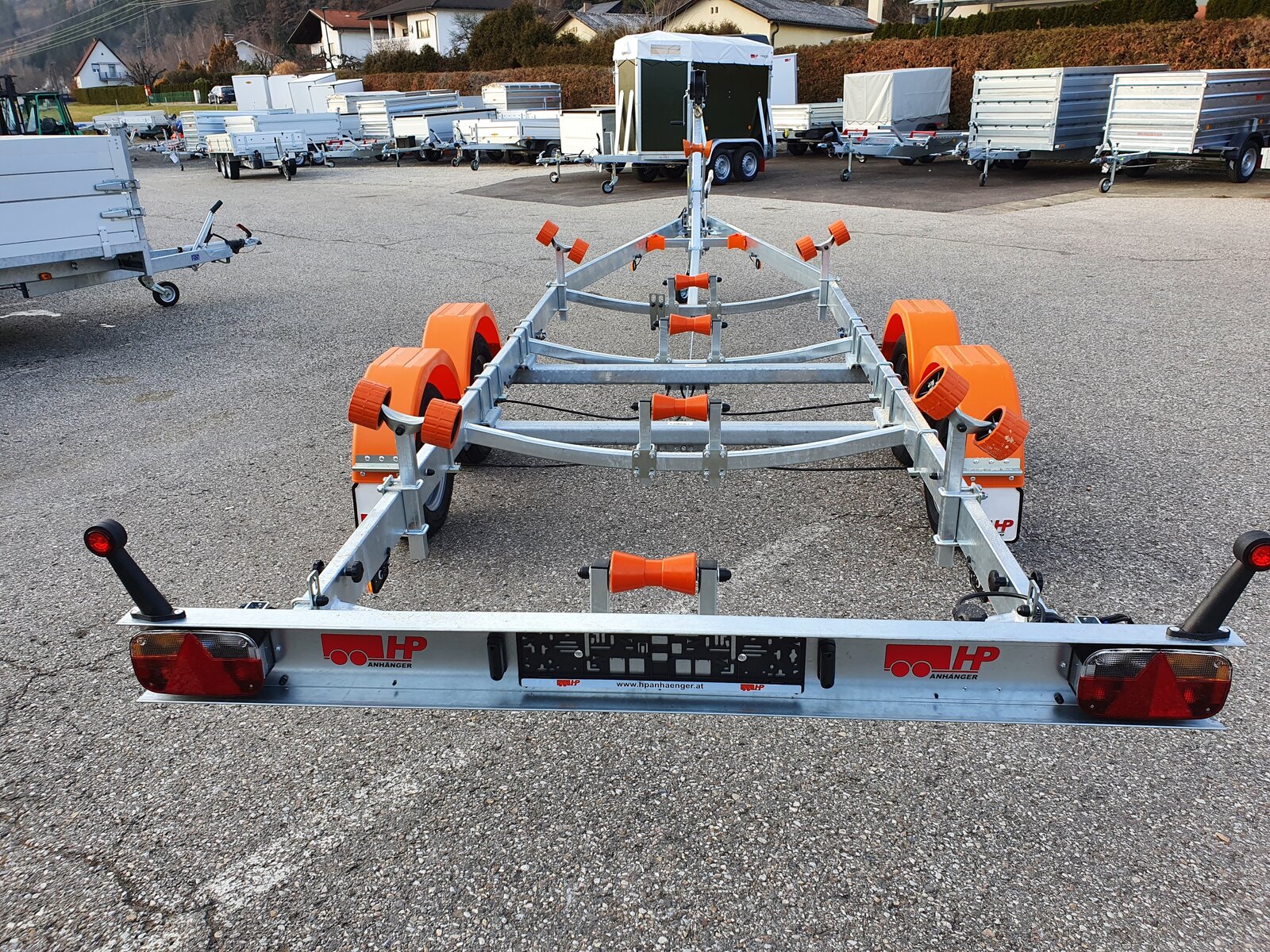 Bootsanhänger, Bootstrailer, Motorbootanhänger HP 2500 BA-R für Motorboote bis 8 m