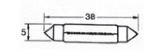 Soffitte 5x38 mm