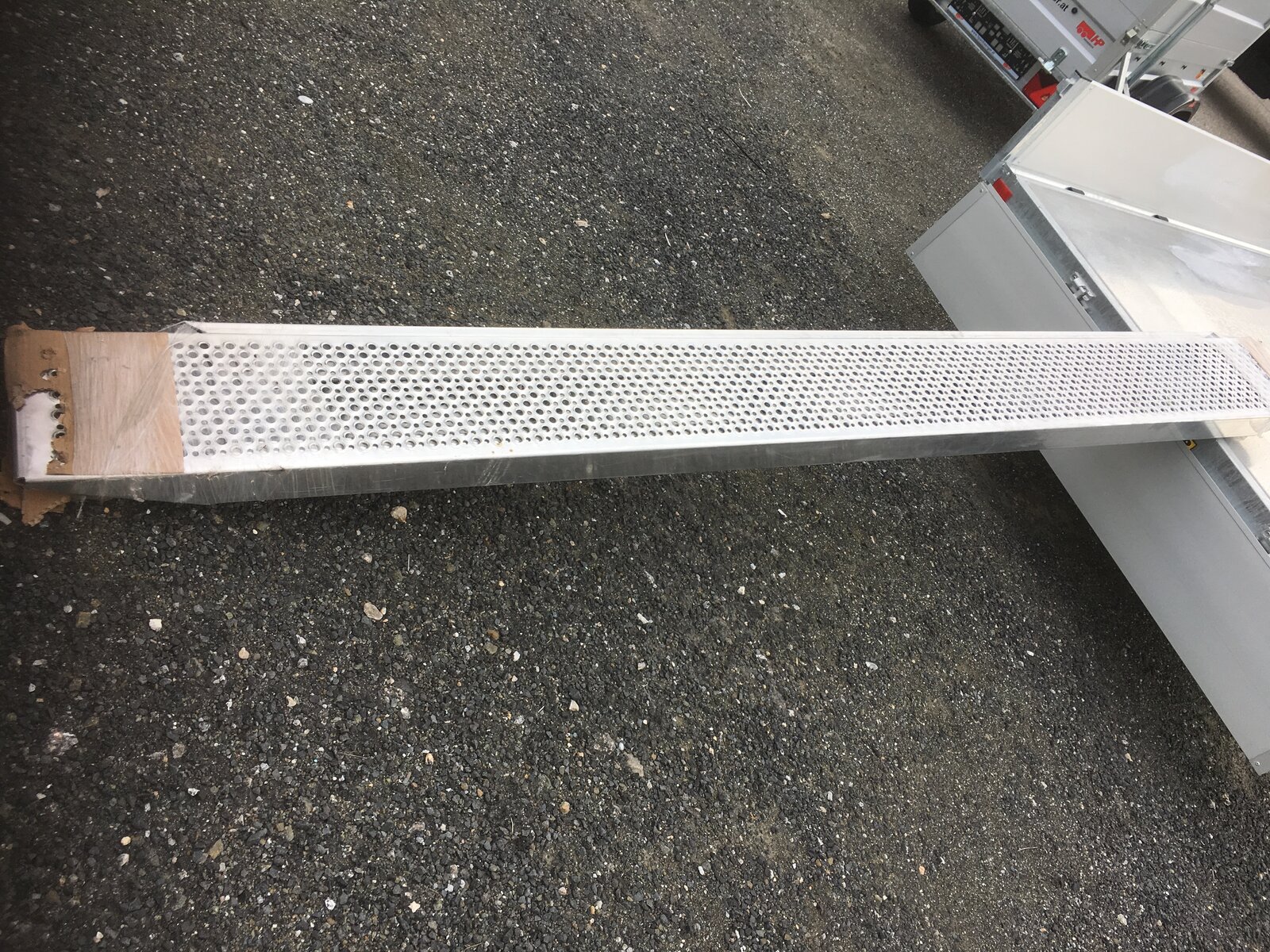 ALU Verladeschienen, Auffahrrampen 2500 x 260 mm, Tragkraft 1000 kg/Paar, gerade