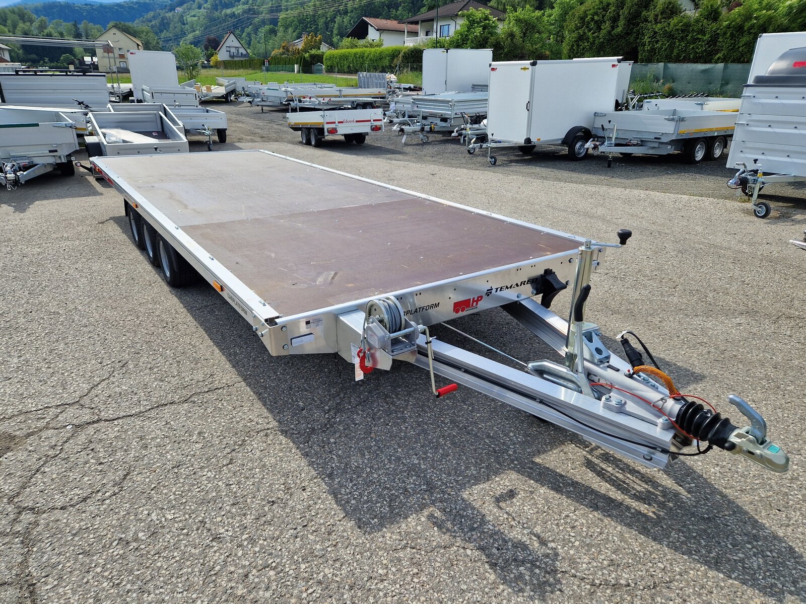 Fahrzeugtransporter, Autotransporter VOLLALU HP 602035 ATP-AL/3-