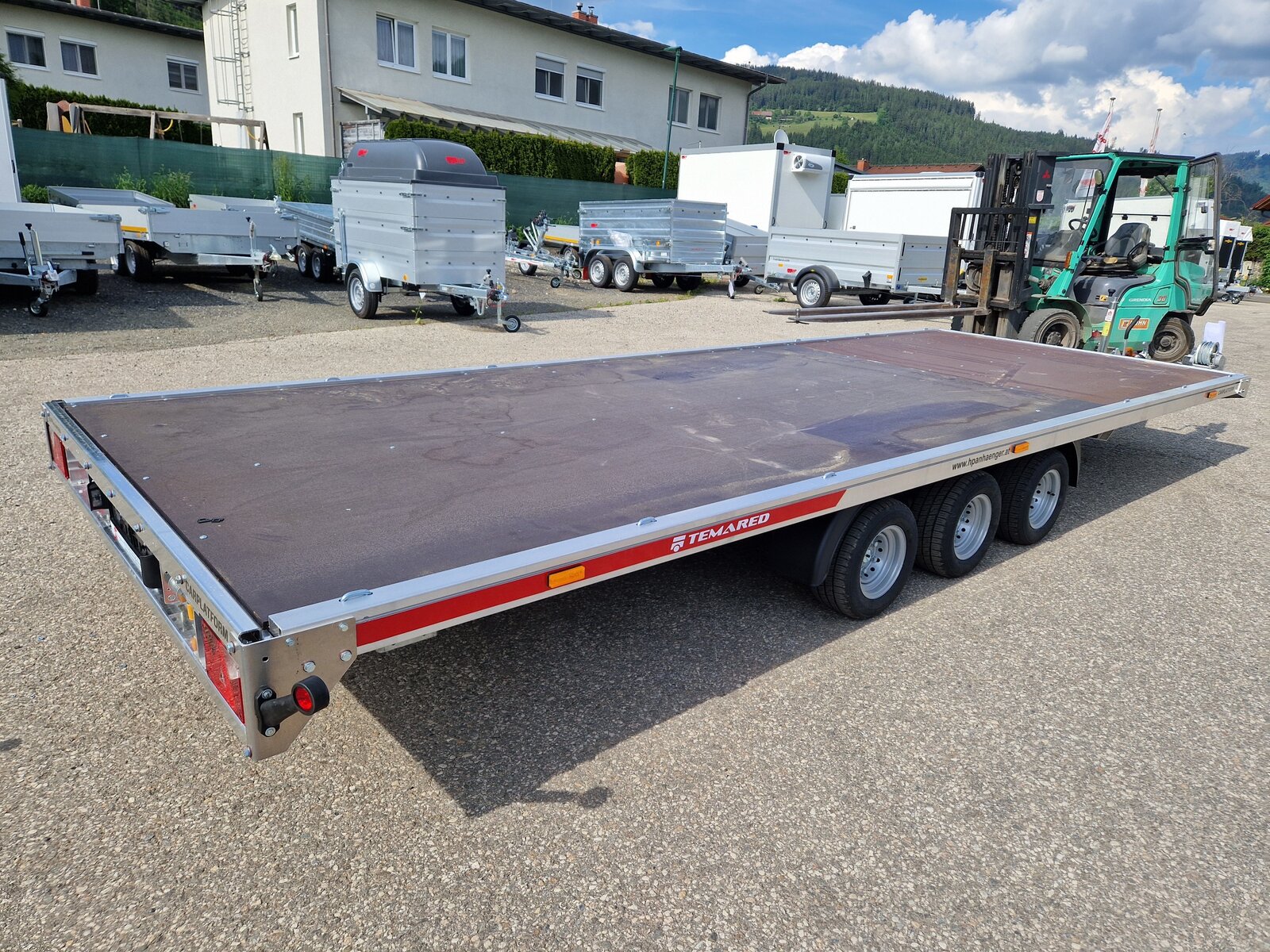 Fahrzeugtransporter, Autotransporter VOLLALU HP 602035 ATP-AL/3-