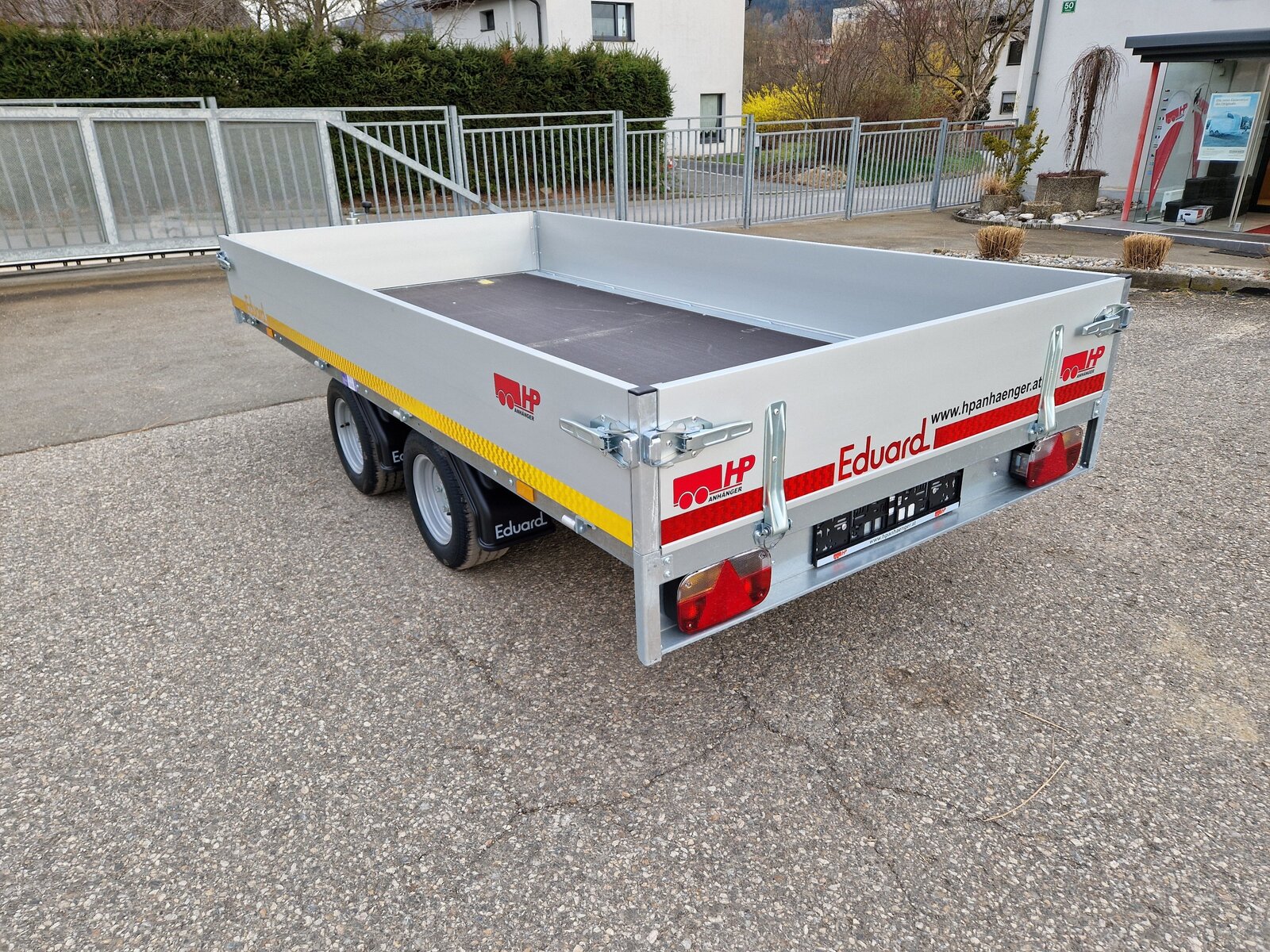 PKW-Anhänger, Hochlader Tandem, Eduard 3015 GD, 3110x1500x300 mm, 2000 kg